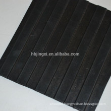 industrial grooved non-slip rubber sheet--rubber garage floor mat